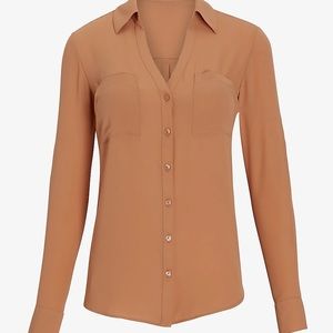 Express light long sleeve dress shirts